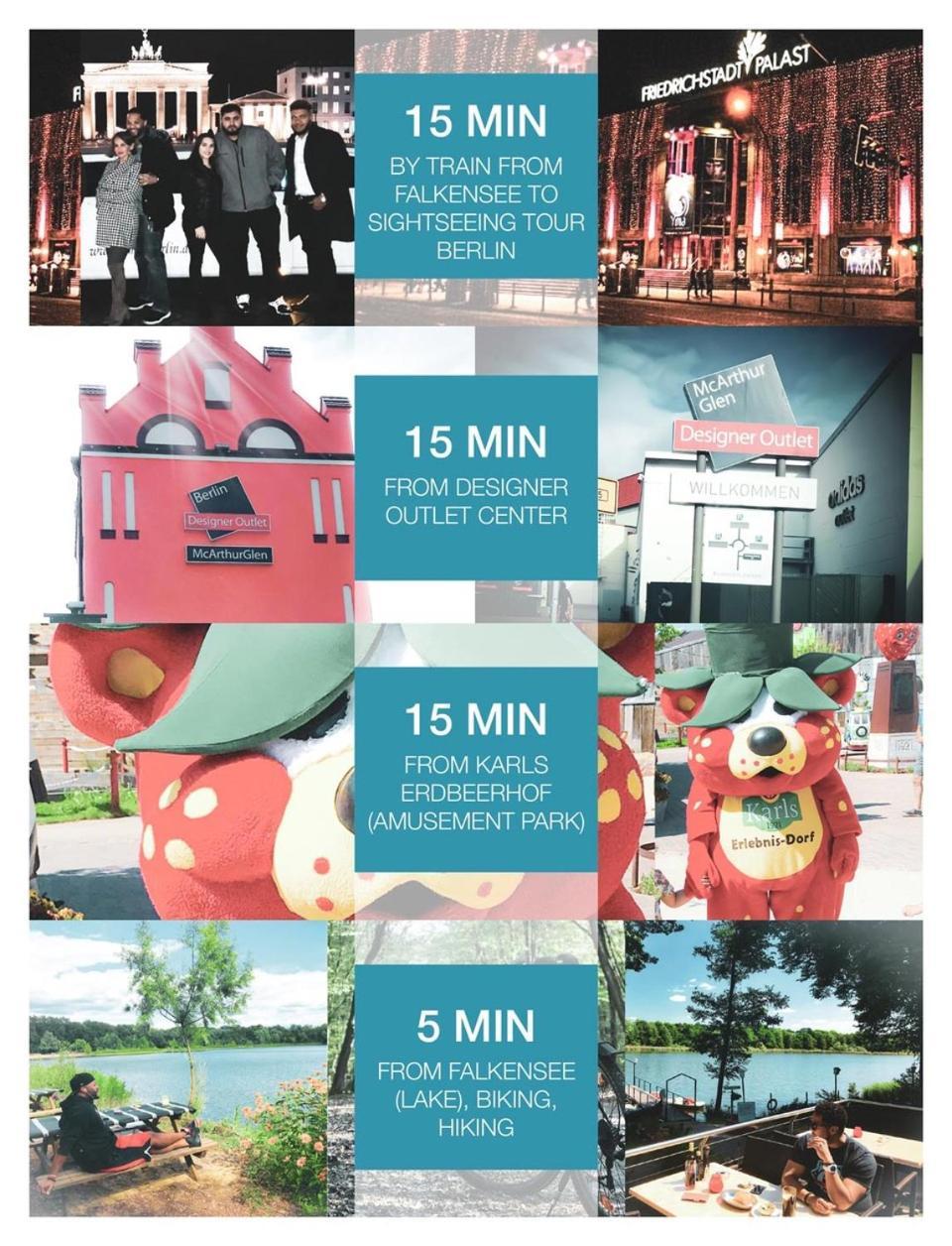 "Casa20200" 2 X Apartments Je 150Qm Fuer Business, Familien, Gruppen, Handwerker 15Min Von Berlin, Erdbeerhof, Outlet B5, 5Min Vom See Falkensee !! 2 Apartment Each 150Qm For Business , Families 15Min From Berlin!! Eksteriør billede